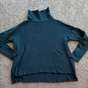 Devotion by Cyrus Deep Teal Turtleneck Sweater